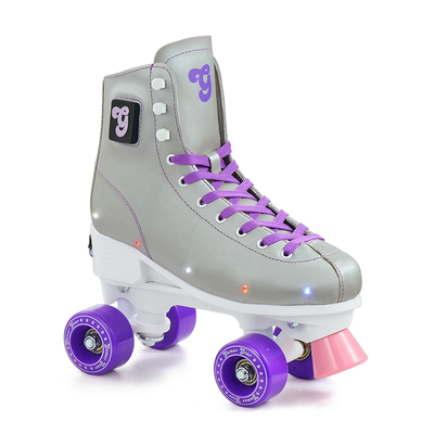 Justerbar Quad Roller Skate med LED-lys